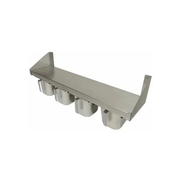 Ράφι επιτοίχιο 160x30x25,4cm KARAMCO WM16030E 613172